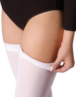 Чулки компрессионные Rehab JW-216, 1 класс, размер 2, белые – фото 1