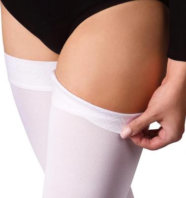 Чулки компрессионные Rehab JW-224, 2 класс, размер 2, белые – фото 6