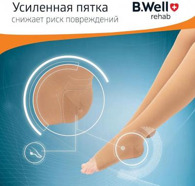 Чулки компрессионные универсальные JW-227, II класс, 22-32 mmHg 7640156396614 – фото 11