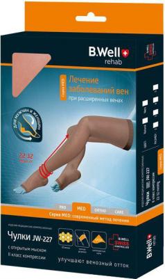 Чулки компрессионные универсальные JW-227, II класс, 22-32 mmHg 7640156396676 – фото 5
