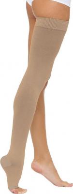 Чулок компрессионный ЧККВ ЦК до бедра 2кл N3 б/мыска кругловяз