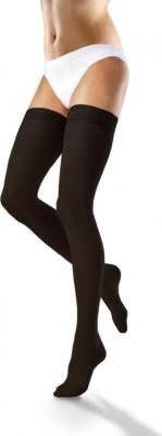 Чулки компрессионные EU 224 2 класс компрессии унисекс черный р.4