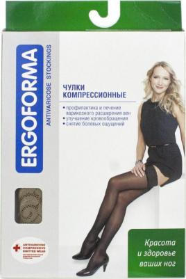Чулки компрессионные класс 2 р.4 бежевый – фото 8