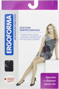 Колготки компрессионные 112 1 класс компрессии р.2 телесный