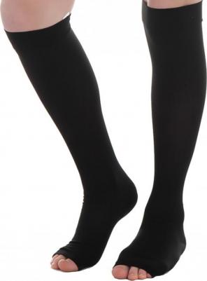 Компрессионные гольфы мужские (2 класс, 23-32 мм. рт. ст.), №5, черные – фото 5