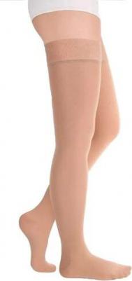 Чулки компрессионные (1 класс) LONG Luomma р. Mчерный – фото 4