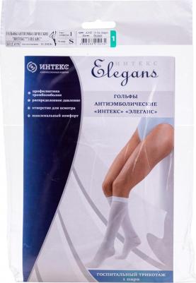 Гольфы антиэмболические компрессионные Elegans класс компрессии 1 р S белые 1 пара
