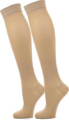 Гольфы компрессионные Элеганс 1 класс 18-22 мм рт.ст. ЭГЗ-1к размер S. бежевый – фото 3