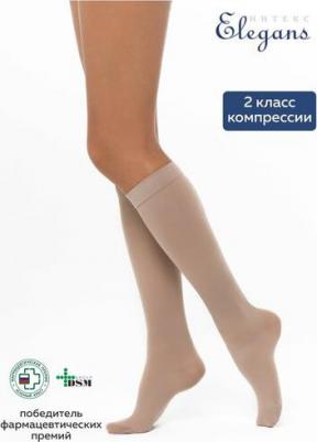 Гольфы компрессионные Элеганс 2 класс 22-32 мм рт.ст. ЭГЗ-2к размер M черный – фото 1