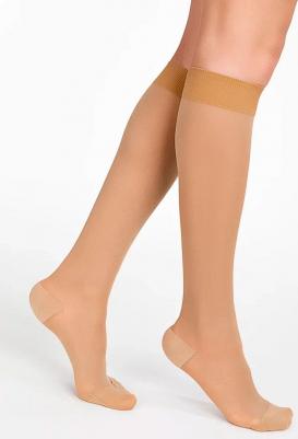 Компрессионные гольфы 315 полупрозрачные 1 класс светло-бежевые Norm XL – фото 3