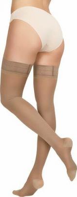 Трикотаж (чулки ажур.) 223 (222), 2 кл (M, long, темно-бежевый) – фото 2