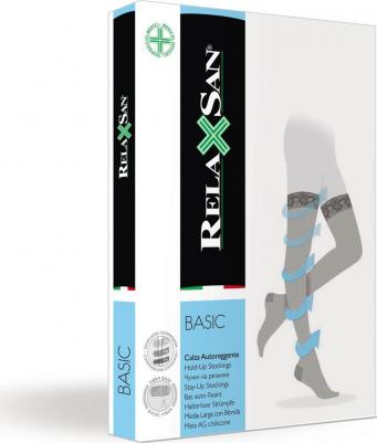 Чулки Релаксан Stay-Up, 140 ден, 2 р, чер – фото 6