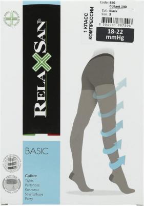 Колготки Релаксан, 140 ден, 3 р, черн – фото 2