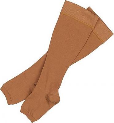 Гольфы LUX 2 кл. компр. без мыска, 0408 LUX р. 2 бежевые – фото 1