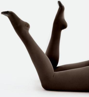 Колготки арт.2C302 с микрофиброй черные, разм. s