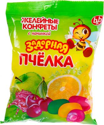 Конфеты Пчёлка микс желейные неглазированные – фото 3