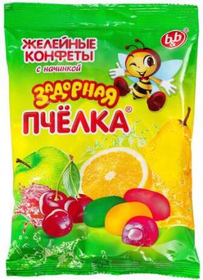 Конфеты Пчёлка микс желейные неглазированные – фото 7