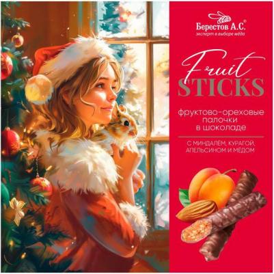 Конфеты Fruit Sticks с миндалём, курагой и апельсином, 175 г – фото 12
