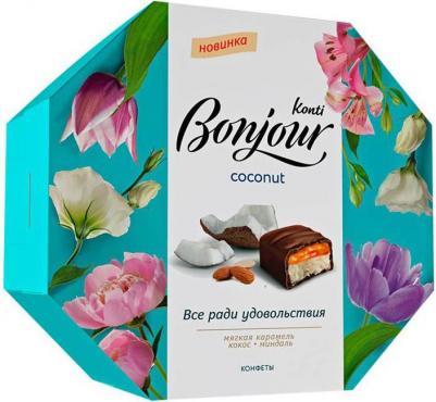 Конфеты Bonjour Coconut, 150 г