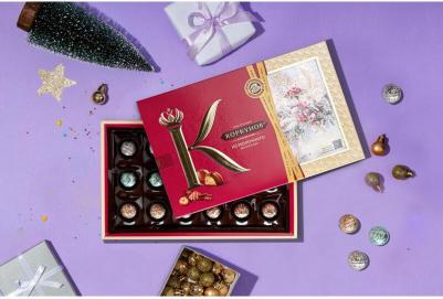 Шоколадные конфеты ассорти темного и молочного шоколада 165 г – фото 16