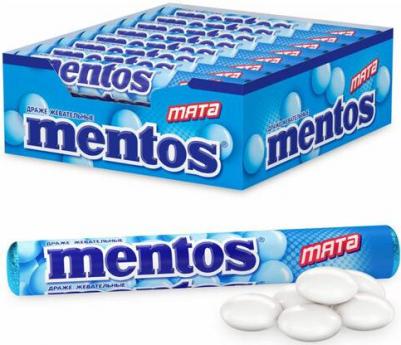 Драже жевательные мята 38 г x 24 шт – фото 3