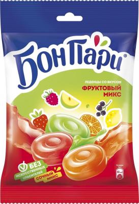 Бон Пари Фруктовый Микс леденцы, 500 г