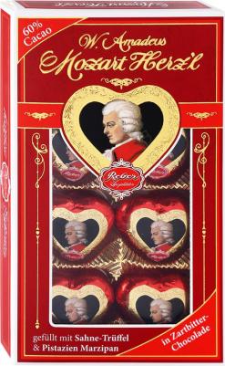 Набор конфет Моцарт мини-сердечки 80 г