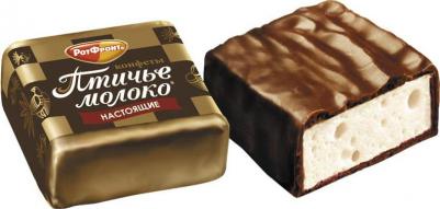 "Птичье молоко" конфеты воздушное суфле со сливочно-ванильным вкусом, 225 г – фото 16