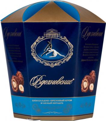 Шоколадные конфеты с шоколадно-ореховым кремом и фундуком 150 г – фото 3