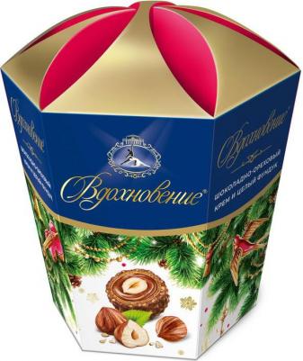 Шоколадные конфеты с шоколадно-ореховым кремом и фундуком 150 г – фото 11