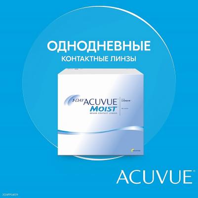 1-Day acuvue moist (180 линз) – фото 6