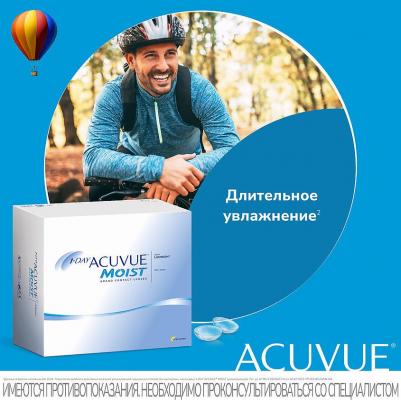 1-Day acuvue moist (180 линз) – фото 18