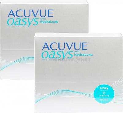 Oasys 1-Day with HydraLuxe Technology (180 линз) – фото 1