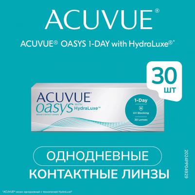 Oasys 1-Day with HydraLuxe Technology (30 линз) – фото 10
