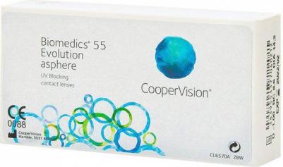 Biomedics 55 Evolution asphere (6 линз) – фото 3