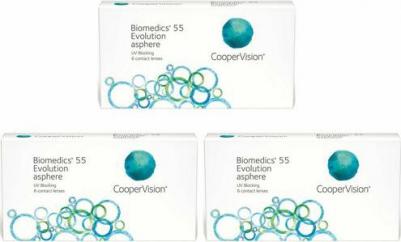 Biomedics 55 Evolution asphere (6 линз) – фото 14