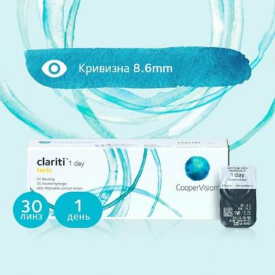 clariti 1 day toric (30 линз) – фото 7