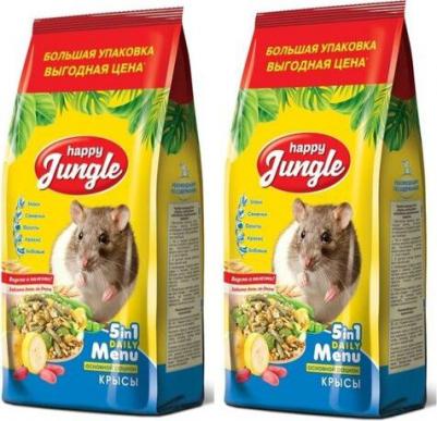 Корм для грызунов для крыс 900г – фото 1