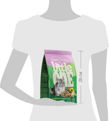 Корм для грызунов "Зеленая долина" из разнотравья для шиншилл 750г – фото 7