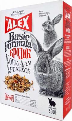 Корм для кроликов Basic 0.5 кг 1 шт