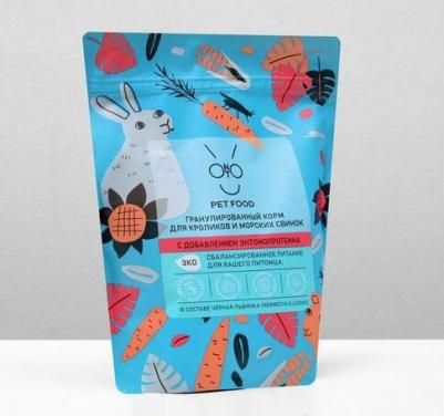 Корм сухой гранулированный корм для кроликов и морских свинок, 500 гр – фото 3