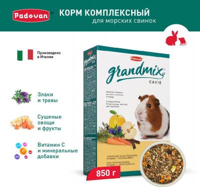 Корм для грызунов основной для шиншилл свинок сух. 850г – фото 12