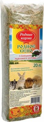 Сено для грызунов с плодами Рожкового дерева 0.7 кг 1 шт – фото 3