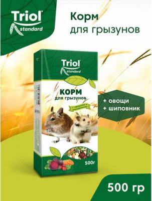 Корм для грызунов Standard с овощами и шиповником 0.5 кг 1 шт