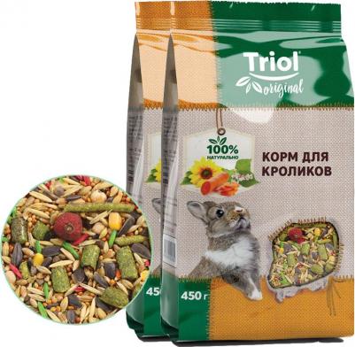 Original корм для кроликов (Злаковое ассорти, 450 г.) – фото 3