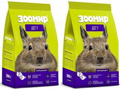 Дегу Корм для дегу, 500 гр