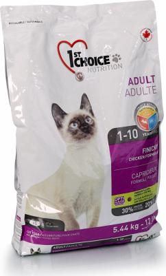 Сухой корм Adult Cat Finicky Chicken Formula с курицей для кошек привередливых к еде 5,44кг – фото 6