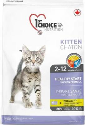Сухой корм Kitten Healthy Start Chicken Formula с курицей для котят 2,72кг – фото 3