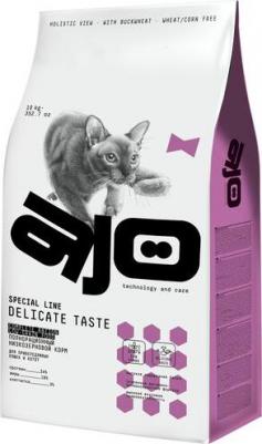 Cat Delicate Taste сухой корм для привередливых кошек и котят с индейкой - 10 кг