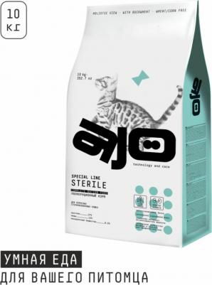 Корм для кошек Cat Sterile для актив.и стерилиз., с высоким сод.белка, индейка с уткой сух. 400г – фото 2